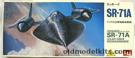 LS 1/144 Lockheed SR-71A Blackbird USAF Reconnaissance Aircraft, A504-500 plastic model kit